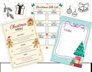 Preparing for Christmas with an online Bullet Journal: 33 collection ideas for organizing the festive season