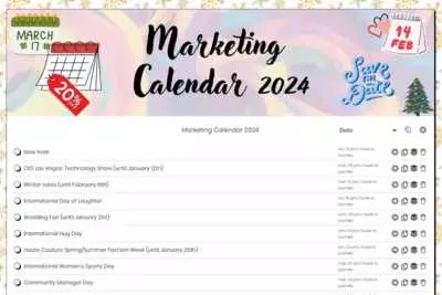 Calendar Marketing 2024 Bullet Journal Cover Collection - My Bullet online