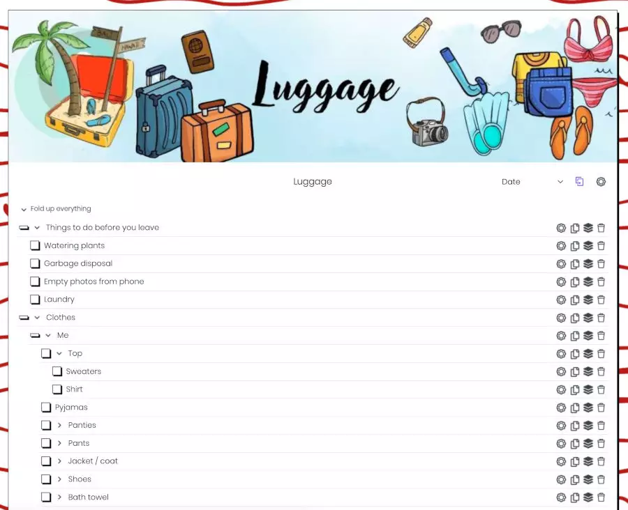 Luggage Bujo collection - My Bullet online